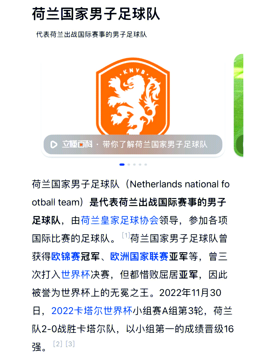 荷兰击败波黑，继续领跑小组积分榜